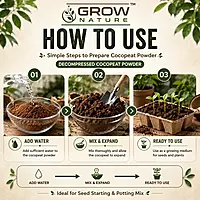 1kg Cocopeat Powder