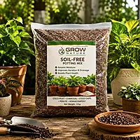 Soil-Free Potting Mix For Indoor Plants
