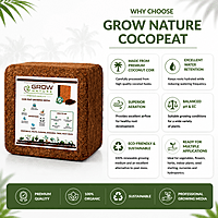 1kg Cocopeat Block Pack of 1